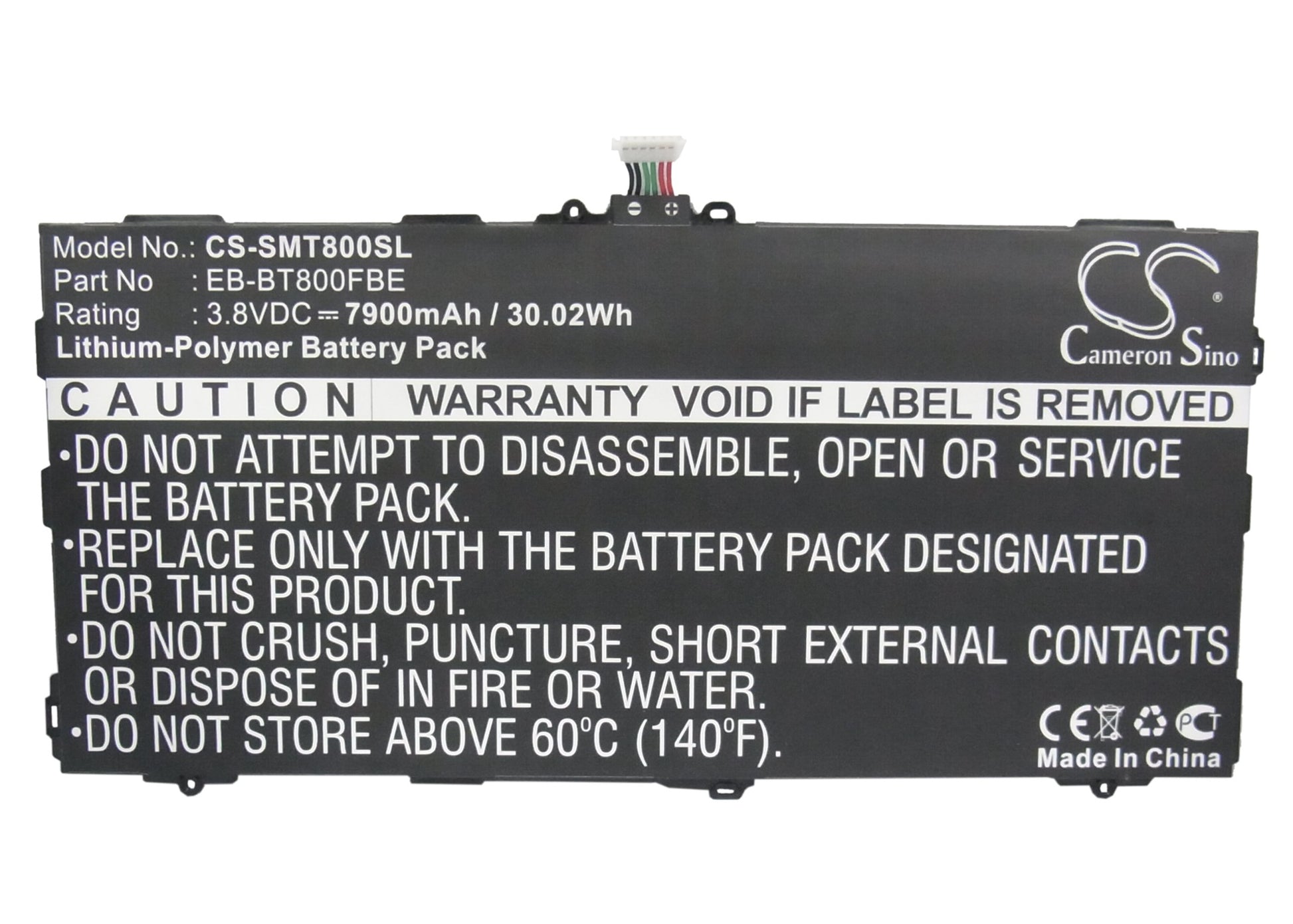 Replacement Battery for Samsung SM-T800 – Tablet – 7900mAh / 3.8V - image 5