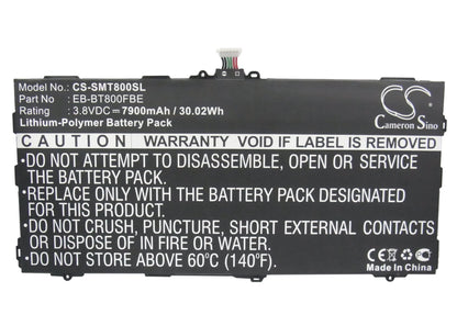 Replacement Battery for Samsung SM-T800 – Tablet – 7900mAh / 3.8V - image 5