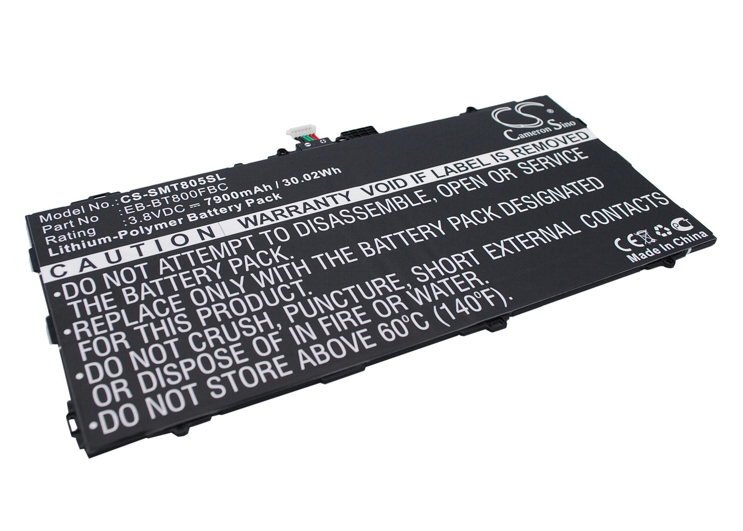 Replacement Battery for Samsung Galaxy Tab S 10.5 – Tablet – 7900mAh / 3.8V - image 3