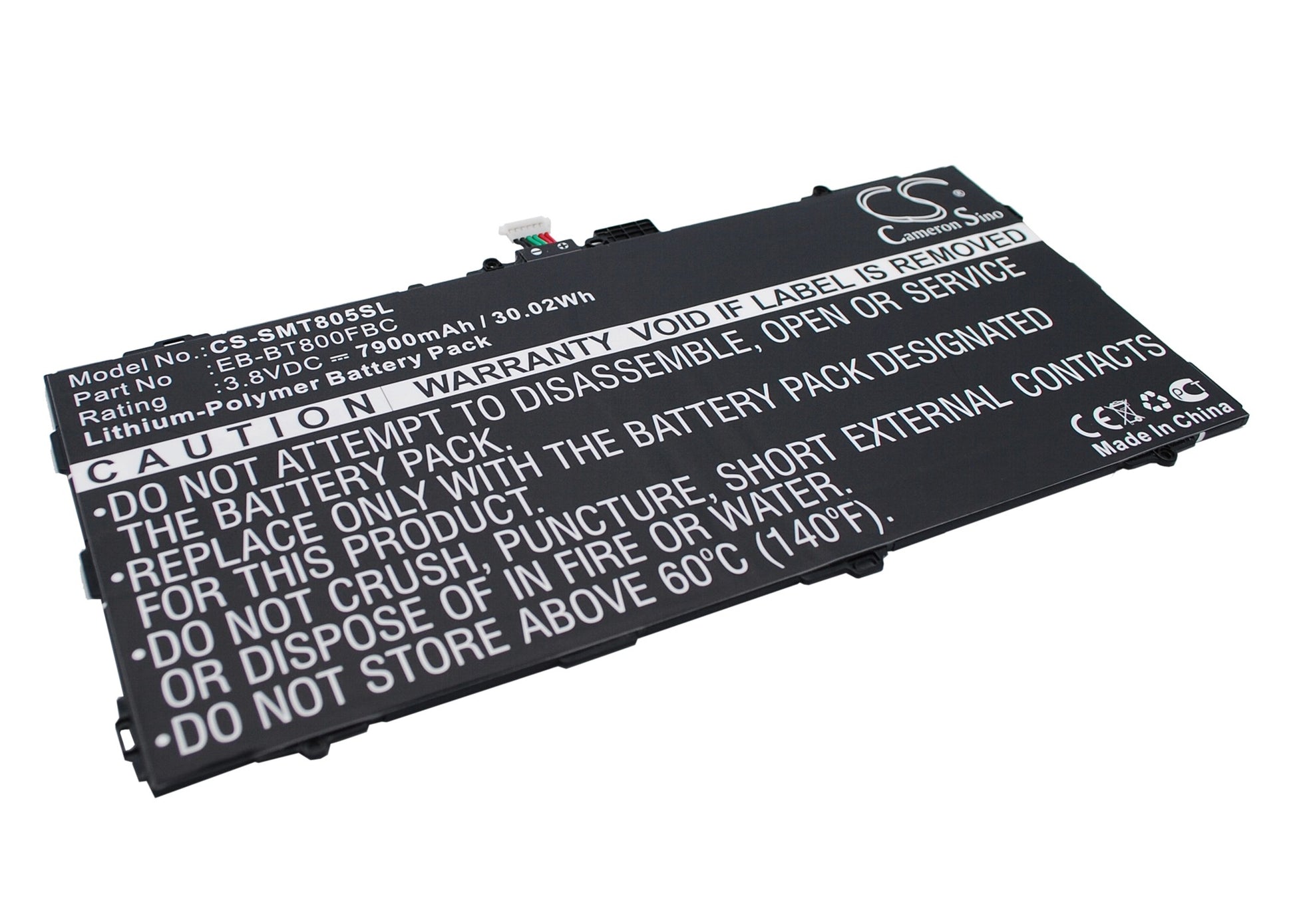 Replacement Battery for Samsung Galaxy Tab S 10.5 – Tablet – 7900mAh / 3.8V - image 3