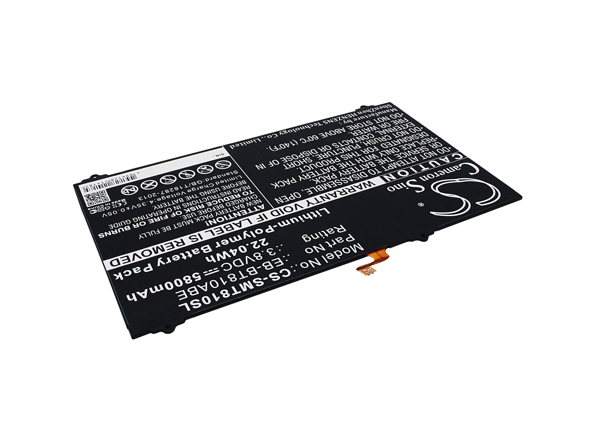 Replacement Battery for Samsung SM-T810 Galaxy Tab S2 9.7 WiFi – Tablet – 5800mAh / 3.8V - image 2