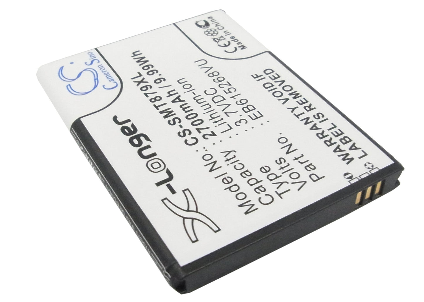 Replacement Battery for AT&T  Galaxy Note – Mobile, SmartPhone – 2700mAh/9.99Wh / 3.7V