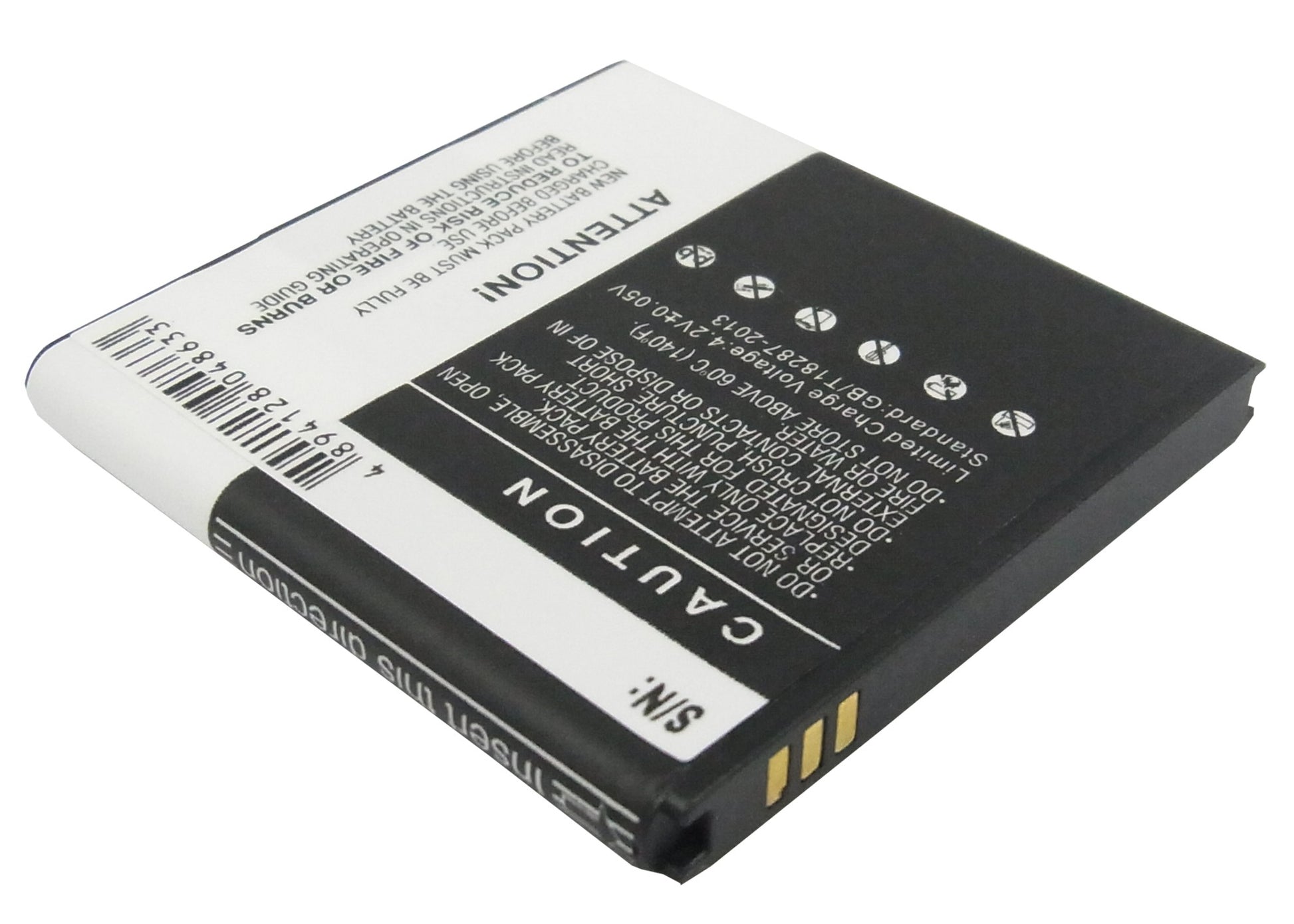 Replacement Battery for NTT DoCoMo | T-Mobile | Verizon | Samsung | AT&T | Sprint Galaxy S – Mobile, SmartPhone – 1750mAh / 3.7V - image 3