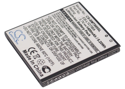 Replacement Battery for AT&T  Galaxy S 2 Skyrocket 4G – Mobile, SmartPhone – 1400mAh/5.18Wh / 3.7V