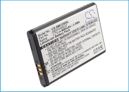 Replacement Battery for Samsung  Gusto 2 – Mobile, SmartPhone – 900mAh / 3.33Wh / 3.7V