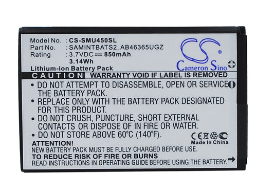 Replacement Battery for Samsung | Verizon SCH-U960 – Mobile, SmartPhone – 850mAh / 3.7V - image 1