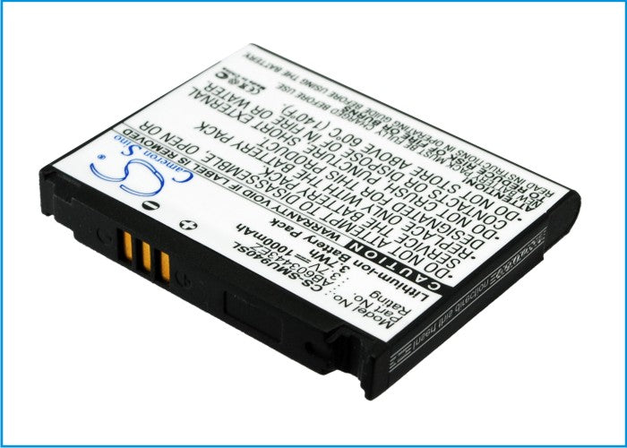 Replacement Battery for Samsung  SCH-U940 – Mobile, SmartPhone – 1000mAh / 3.7V