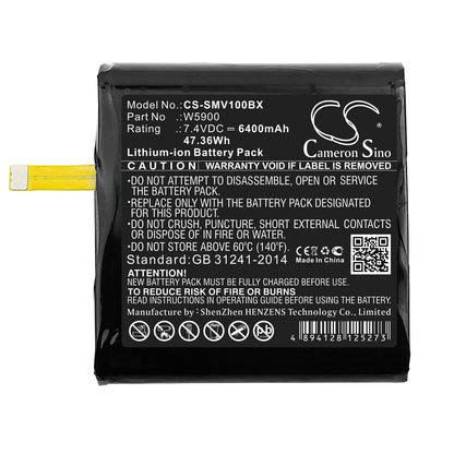 Replacement Battery for Sunmi V1 – Payment Terminal – 6400mAh / 7.4V - image 3