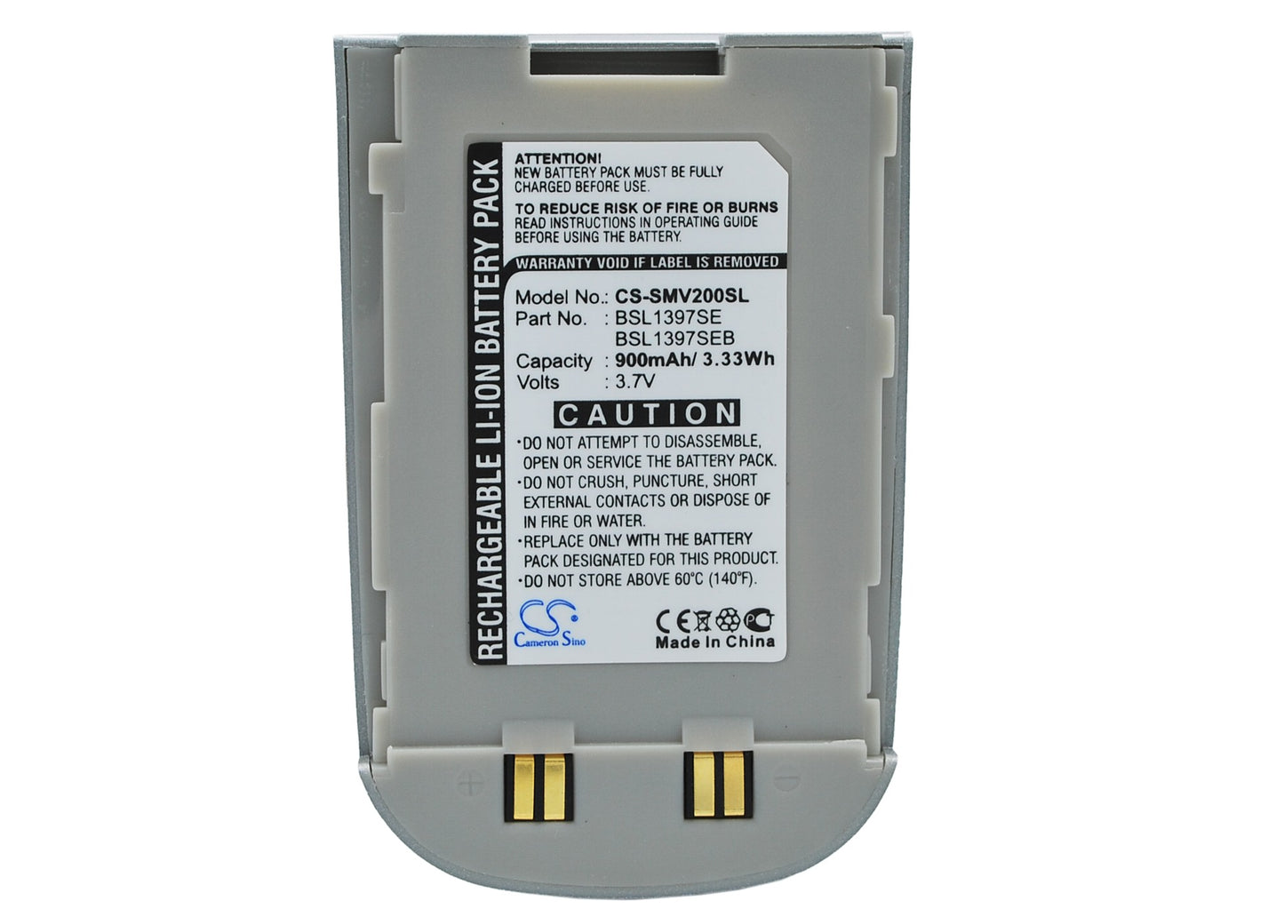 Replacement Battery for Samsung SGH-V200 – Mobile, SmartPhone – 900mAh / 3.7V - image 5