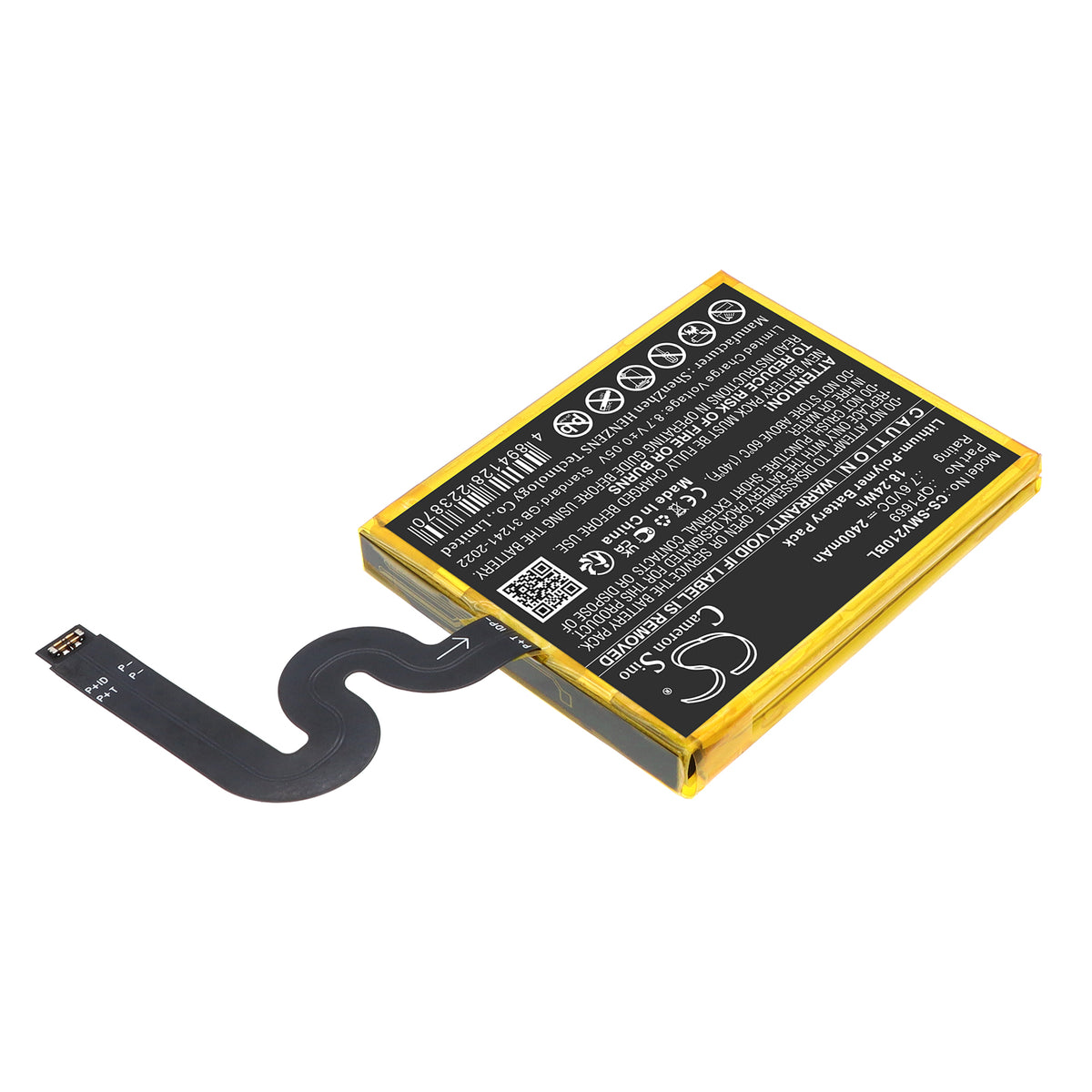 Replacement Battery for Sunmi P2 Pro – Payment Terminal – 2400mAh / 7.6V