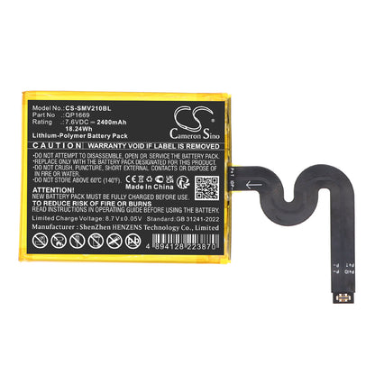 Replacement Battery for Sunmi P2 Pro – Payment Terminal – 2400mAh / 7.6V