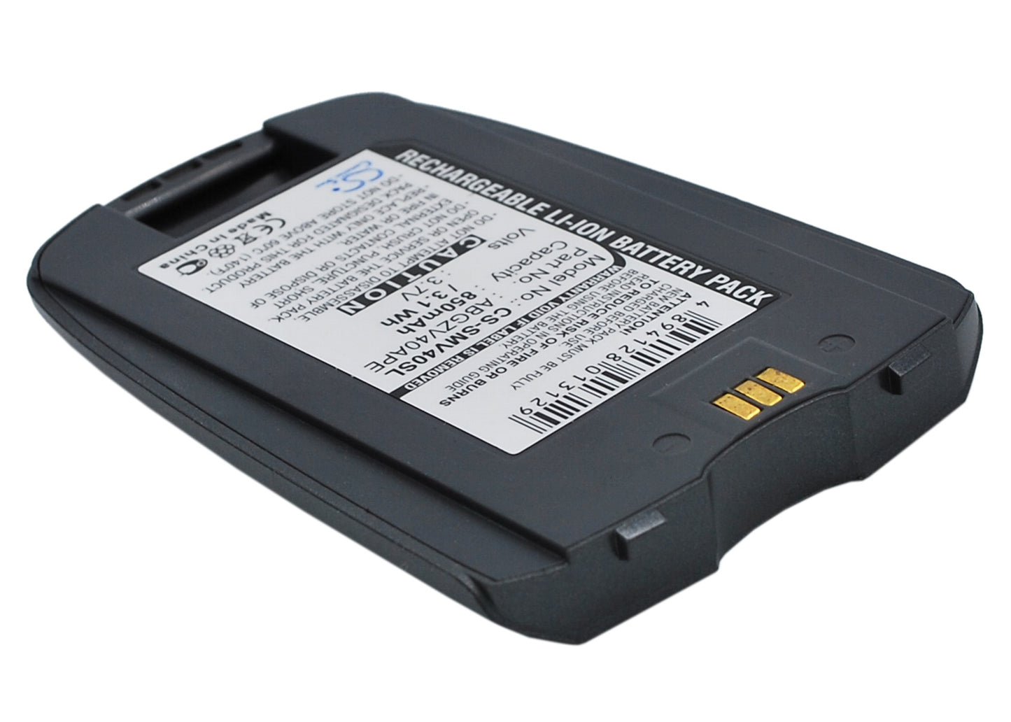 Replacement Battery for Samsung SGH-ZV40 – Mobile, SmartPhone – 850mAh / 3.7V - image 2