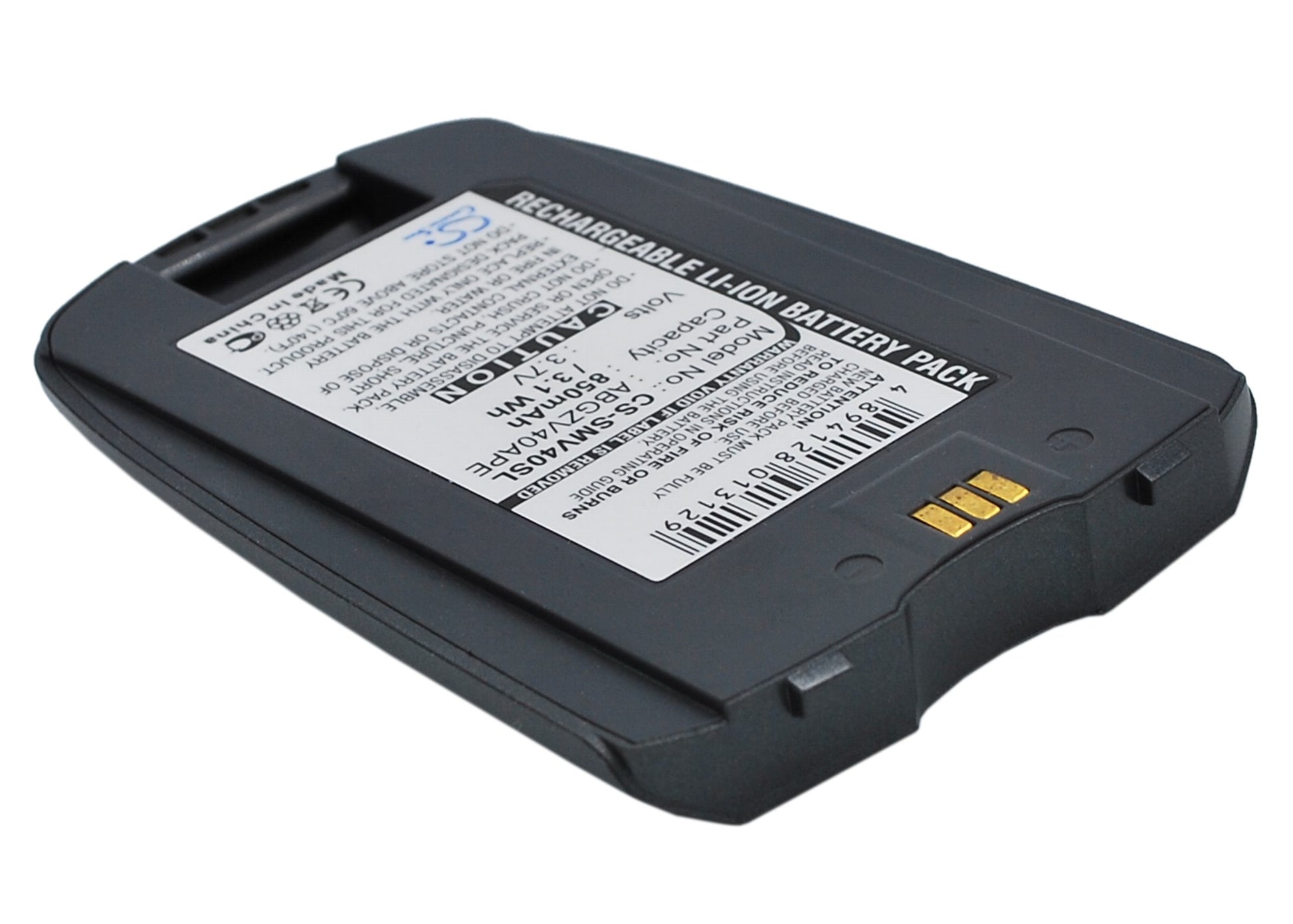 Replacement Battery for Samsung SGH-ZV40 – Mobile, SmartPhone – 850mAh / 3.7V - image 2