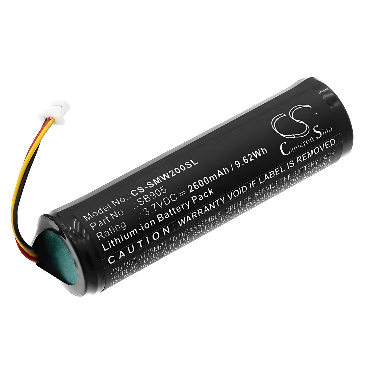 Replacement Battery for Shure MXW Handheld Transmitter – Transmitters & Receiver – 2600mAh / 3.7V