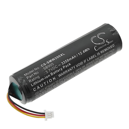 Replacement Battery for Shure MXW Handheld Transmitter – Transmitters & Receiver – 3350mAh / 3.7V