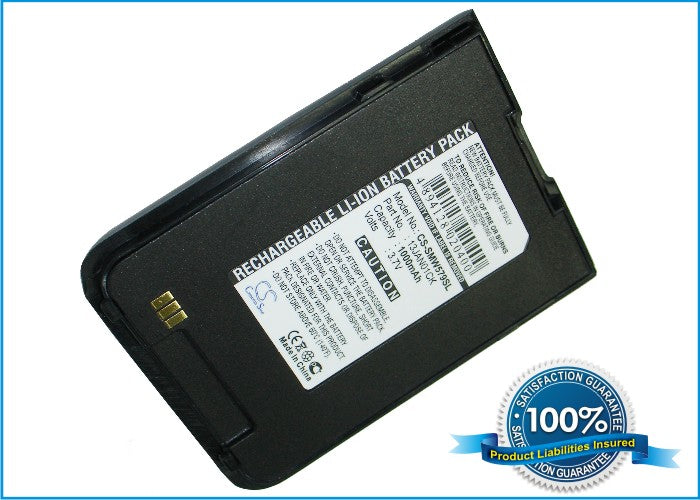 Replacement Battery for Samsung SCH-W579 – Mobile, SmartPhone – 1000mAh / 3.7V - image 1
