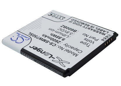 Replacement Battery for Samsung  Ativ SE – Mobile, SmartPhone – 2600mAh / 9.88Wh / 3.8V