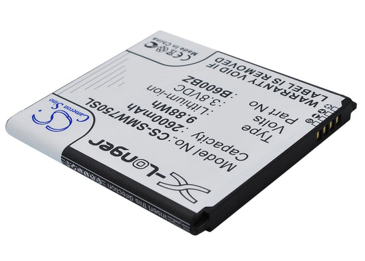 Replacement Battery for Samsung  Ativ SE – Mobile, SmartPhone – 2600mAh / 9.88Wh / 3.8V