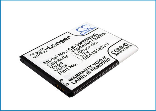 Replacement Battery for Samsung  GT-S7530 – Mobile, SmartPhone – 1500mAh / 5.6Wh / 3.7V