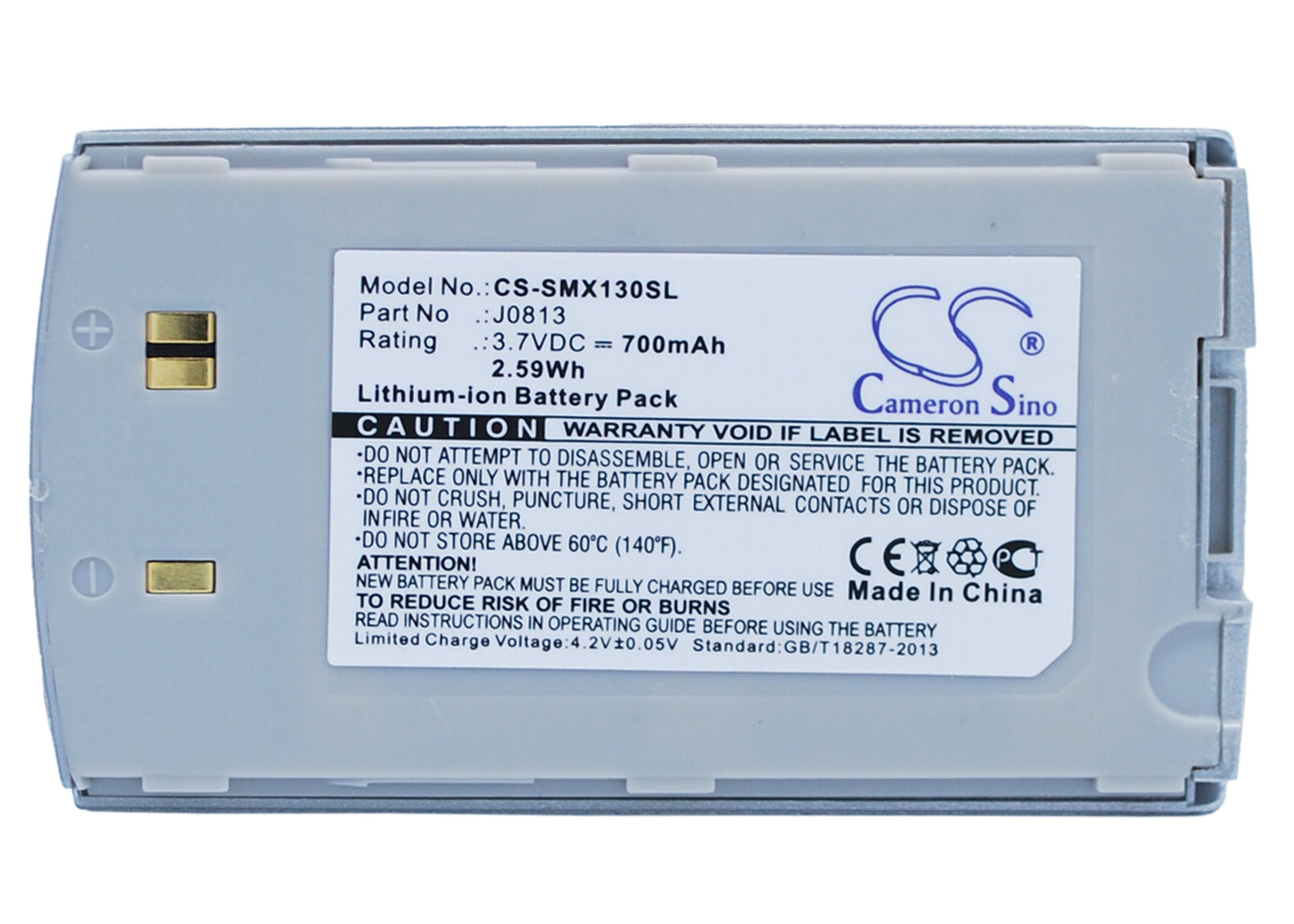 Replacement Battery for Samsung SCH-X120 – Mobile, SmartPhone – 700mAh / 3.7V - image 5