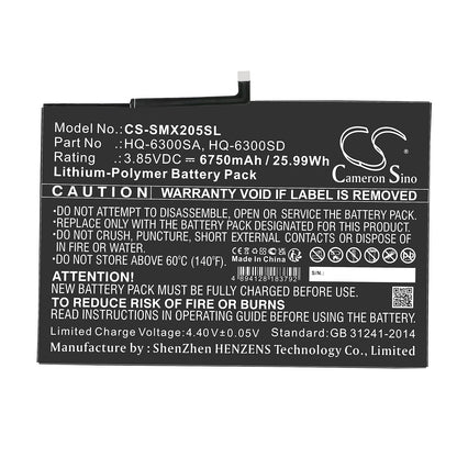 Replacement Battery for Samsung Tab A8 10.5 – Tablet – 6750mAh / 3.85V - image 3