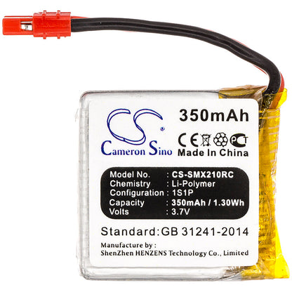 Replacement Battery for SYMA  X21 – Drones – 350mAh / 1.30Wh / 3.7V