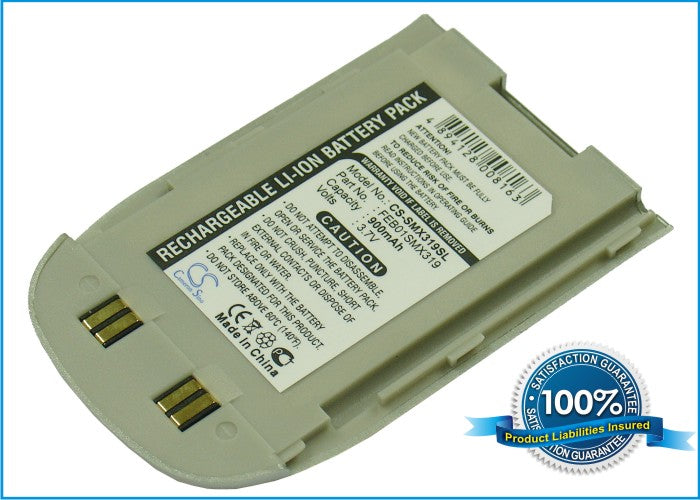 Replacement Battery for Samsung SCH-X319 – Mobile, SmartPhone – 900mAh / 3.7V - image 1