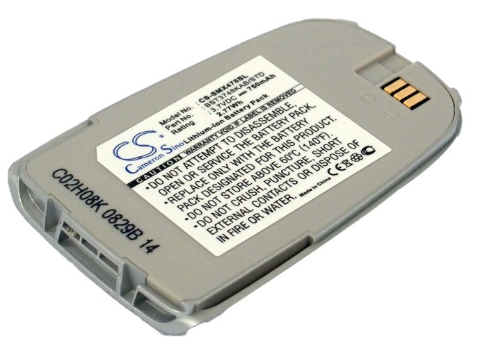 Replacement Battery for Samsung X478 – Mobile, SmartPhone – 750mAh / 3.7V - image 1