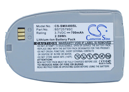 Replacement Battery for Samsung X480 – Mobile, SmartPhone – 700mAh / 3.7V - image 5