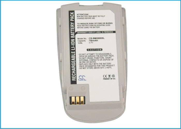Replacement Battery for Samsung SGH-X600 – Mobile, SmartPhone – 750mAh / 3.7V - image 5