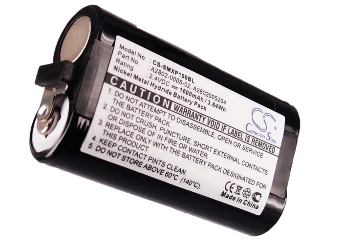 Replacement Battery for TEKLOGIX  Workabout MX Series – Barcode Scanner – 1600mAh / 3.84Wh / 2.4V
