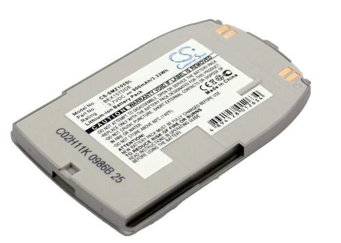 Replacement Battery for Samsung Z105 – Mobile, SmartPhone – 900mAh / 3.7V - image 1