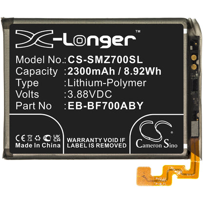 Replacement Battery for Samsung Galaxy Z Flip – Mobile, SmartPhone – 2300mAh / 3.88V