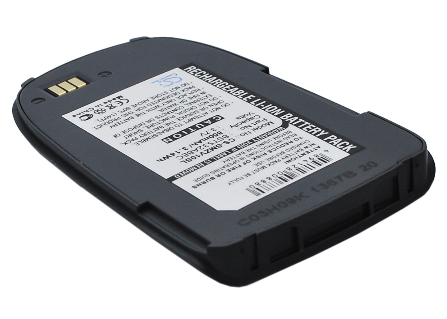 Replacement Battery for Samsung SGH -ZV10 – Mobile, SmartPhone – 850mAh / 3.7V - image 2