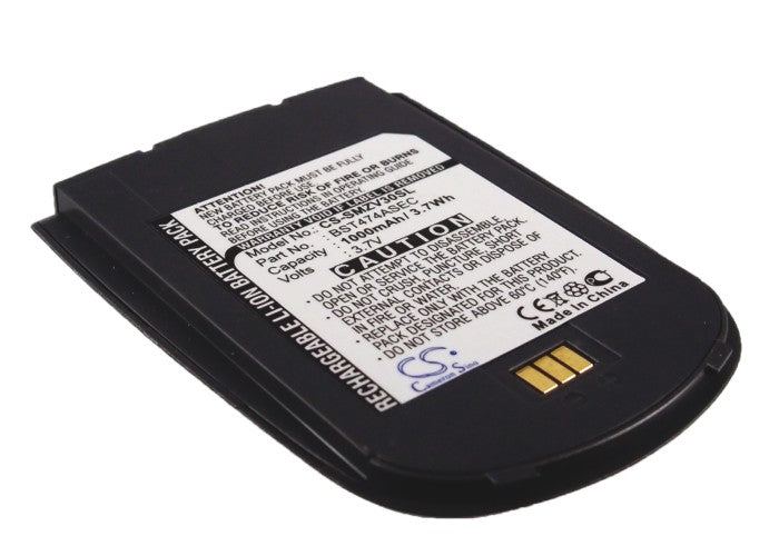 Replacement Battery for Samsung SGH-ZV30 – Mobile, SmartPhone – 1000mAh / 3.7V - image 1