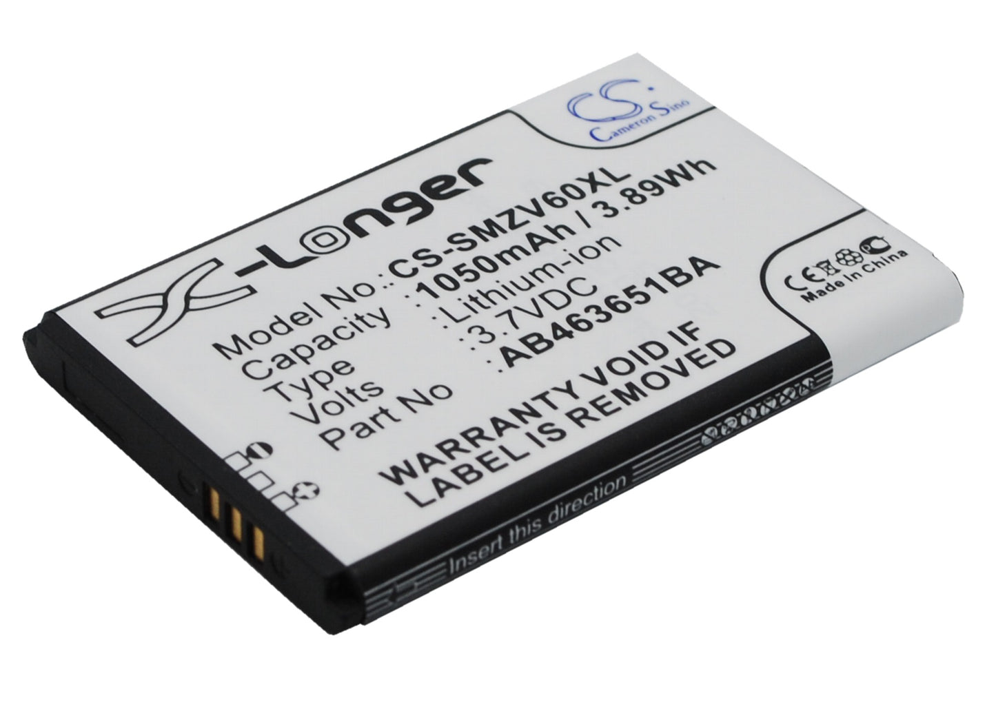 Replacement Battery for Samsung Katalyst T739 – Mobile, SmartPhone – 1050mAh / 3.7V - image 2