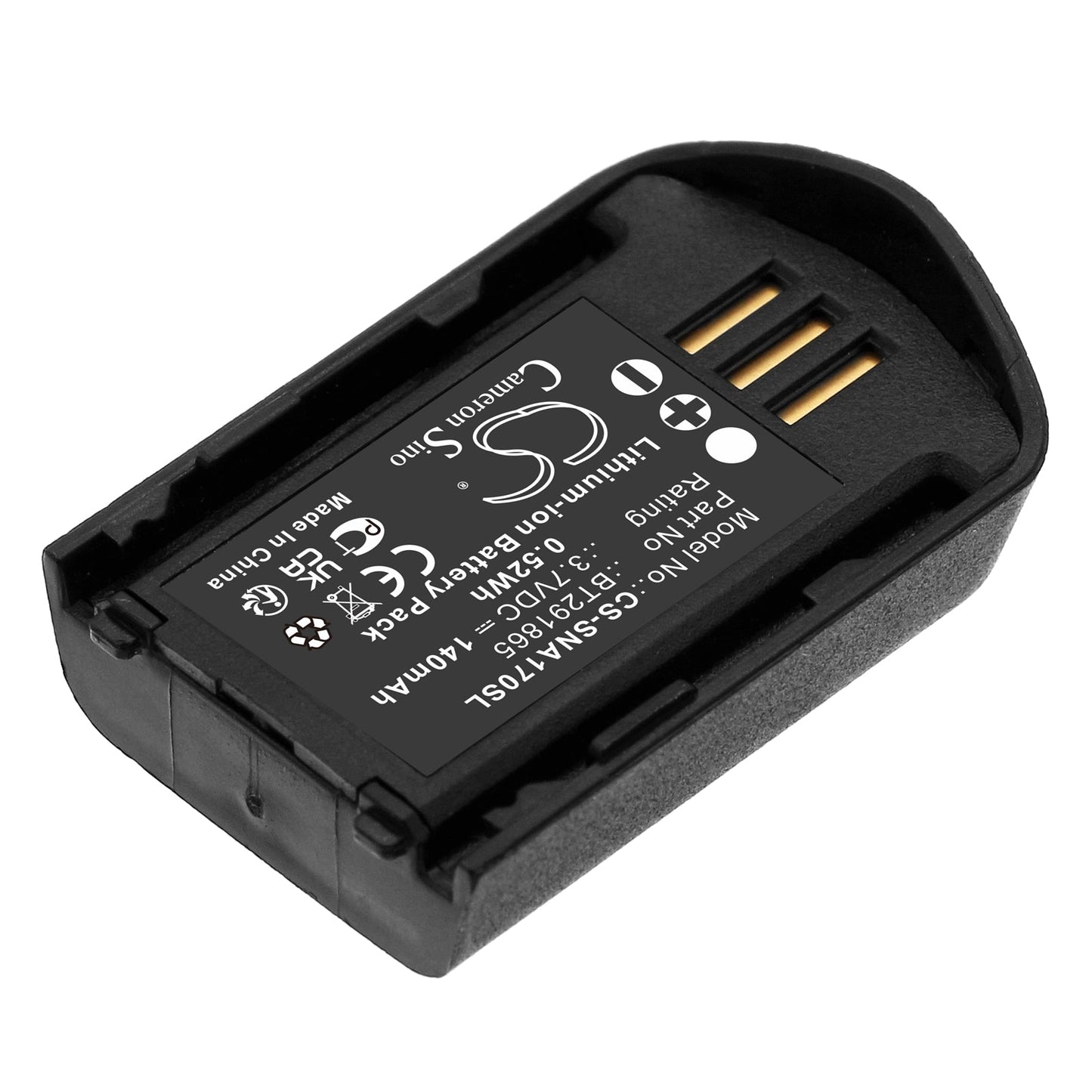Replacement Battery for Snom  A170 – Wireless Headset – 140mAh / 0.52Wh / 3.7V