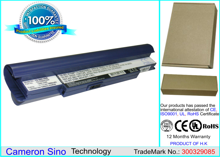 Replacement Battery for Samsung NP-NC10 – Notebook, Laptop – 7800mAh / 11.1V - image 1