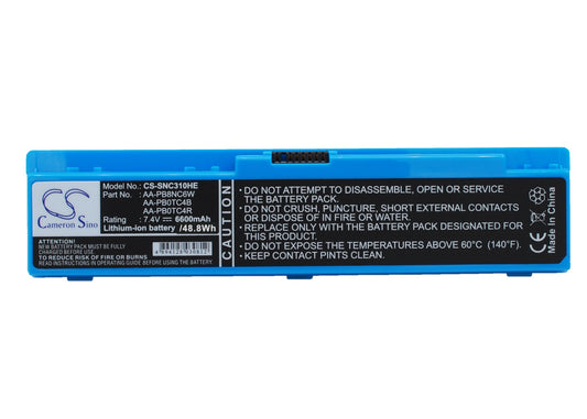 Replacement Battery for Samsung NP-N310 – Notebook, Laptop – 6600mAh / 7.4V