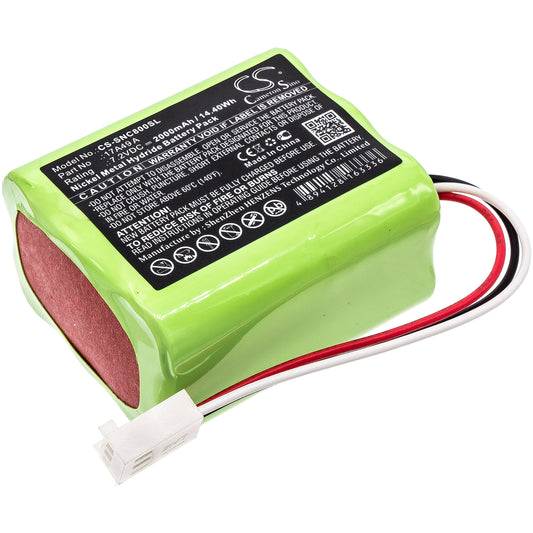 Replacement Battery for Sencore 17A49 A – Equipment, Survey, Test – 2000mAh / 7.2V