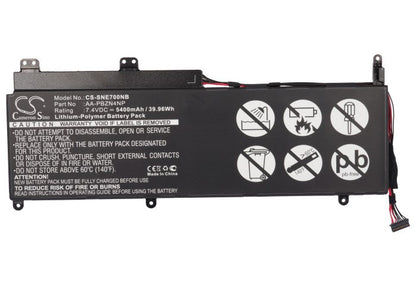 Replacement Battery for Samsung  700T – Notebook, Laptop – 5400mAh / 39.96Wh / 7.4V