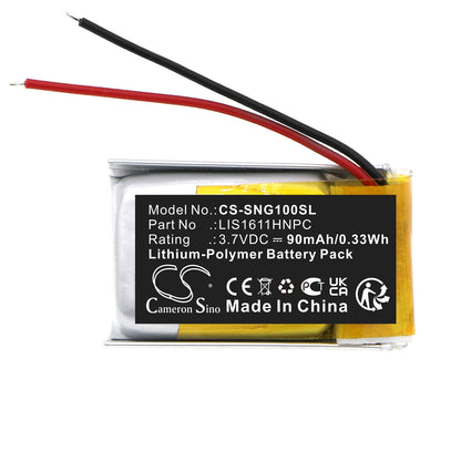 Replacement Battery for Sony CECH-ZEG1U – 3D Glasses – 90mAh / 3.7V