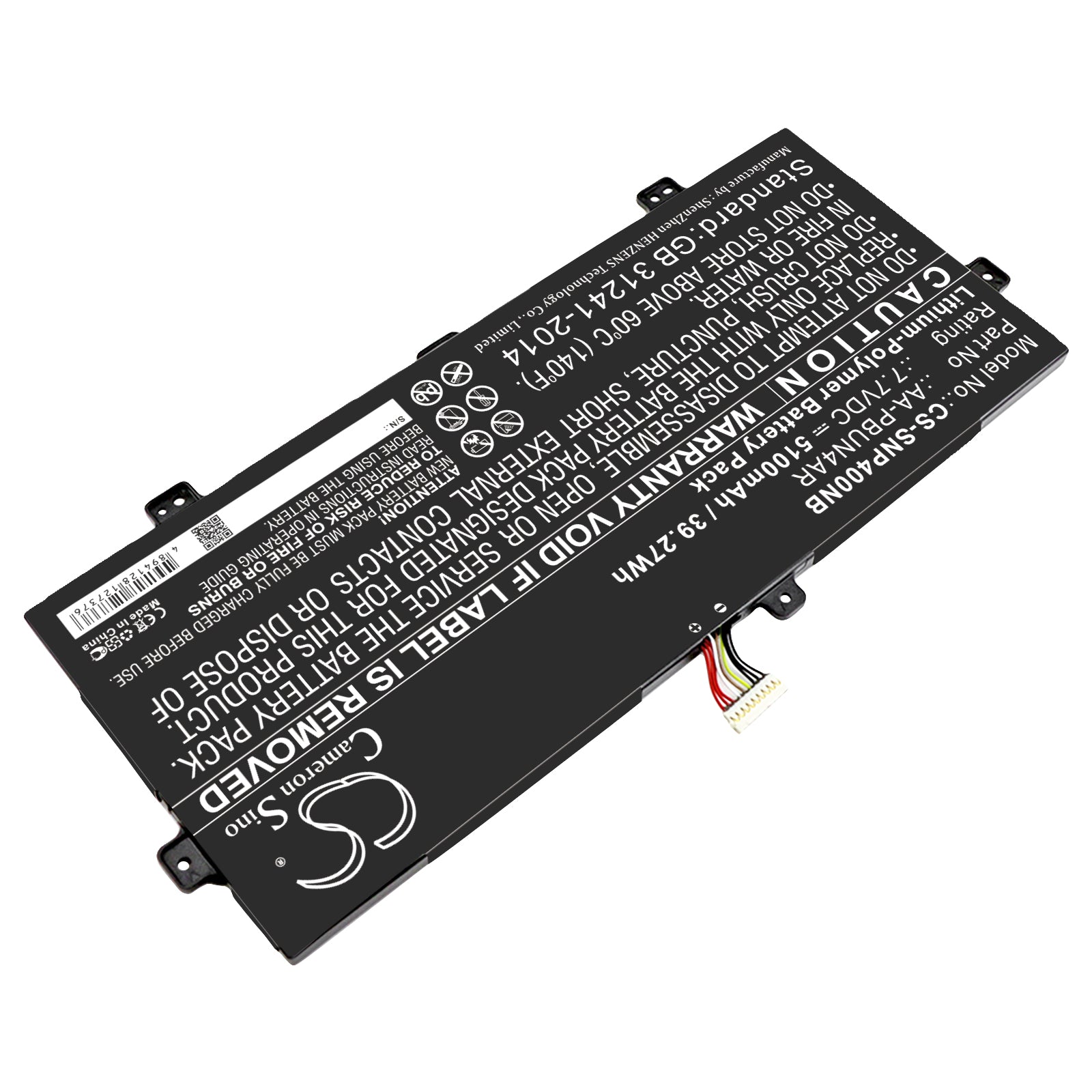 Replacement Battery for Samsung ATIV Book 9 Spin – Notebook, Laptop – 5100mAh / 7.7V - image 2