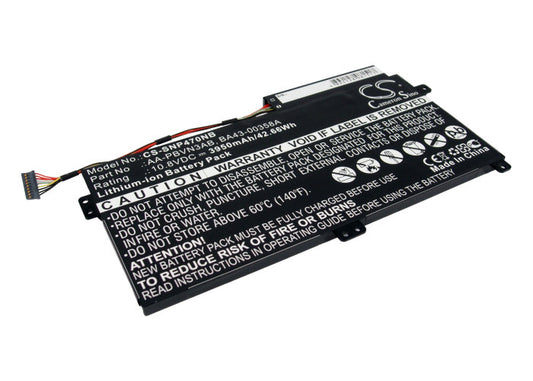 Replacement Battery for Samsung NP470 – Notebook, Laptop – 3950mAh / 10.8V