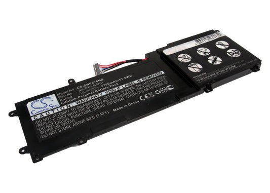 Replacement Battery for Samsung Ativ Book 6 – Notebook, Laptop – 3750mAh / 15.2V