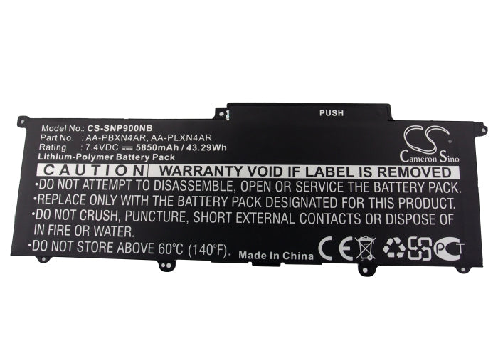 Replacement Battery for Samsung  900X3B-A74 – Notebook, Laptop – 5850mAh / 43.29Wh / 7.4V