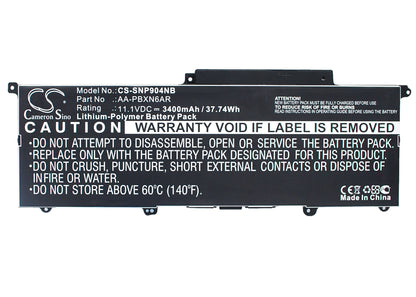Replacement Battery for Samsung 900X3B – Notebook, Laptop – 3400mAh / 11.1V - image 5