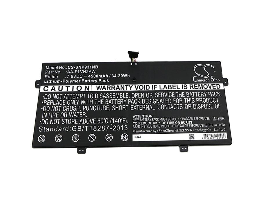 Replacement Battery for Samsung ATIV BOOK 9 12.2" – Notebook, Laptop – 4500mAh / 7.6V - image 3