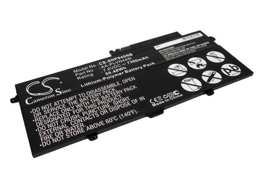 Replacement Battery for Samsung Ativ Book 9 Plus – Notebook, Laptop – 7300mAh / 7.6V