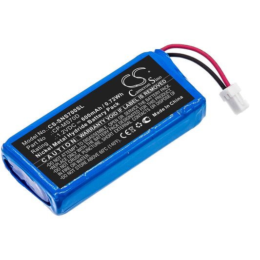 Replacement Battery for Sony Walkman NW-MS70D – Media Player – 600mAh / 1.2V